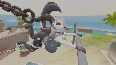 Loona trốn học để đụ