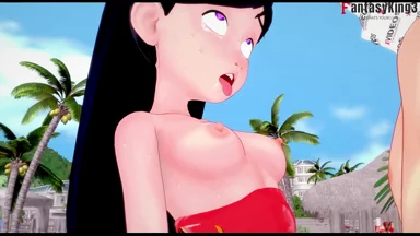 Violet Parr mặc bikini đụ điên cuồng kỳ nghỉ sau hồ bơi POV | Gia Đình Siêu Nhân | Ngắn (xem full trên RED, cảnh phụ trên premium)