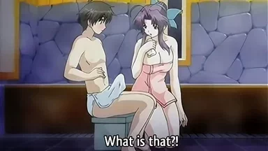 Mẹ kế tắm cho con trai riêng 18 tuổi - Hentai không kiểm duyệt [Phụ đề]