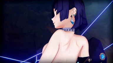 Yelan Cưỡi Cặc Aether Điên Cuồng