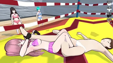 Hentai Anime: Trong cảnh chơi game, cô nàng phục tùng bị ép làm tình miệng thô bạo.