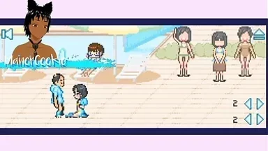 Chúng tôi tham gia thử thách nước, kẻ thua phải làm theo ý chúng tôi, như bú dương vật.