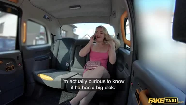 Fake Taxi: Cô nàng tóc vàng xinh đẹp cưỡi cặc khủng trong taxi